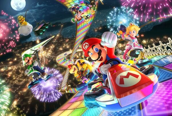 Completed Mario Kart 8 Deluxe puzzle