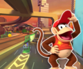 The course icon of the R variant with Diddy Kong