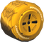 The Std_Gold tires from Mario Kart Tour