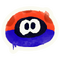 A sticker in Mario Kart World