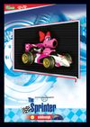 The Sprinter card from the Mario Kart Wii trading cards