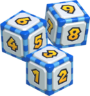 Artwork of Triple Dice in Mario Party Superstars