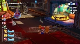 The Main TV Studio in ’'Mario + Rabbids Sparks of Hope