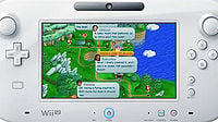 A grassland world of the upcoming Mario Wii U game.
