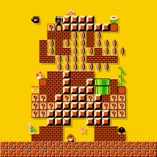File:Mario Level - Super Mario Maker.png