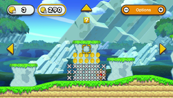 The image for "Coin Edit" from New Super Mario Bros. U Deluxe on Nintendo Music.