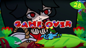 The image for "Game Over (Ashley & Red)" from WarioWare: Move It! on Nintendo Music.
