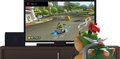Bowser Jr. playing Mario Kart 8 Deluxe