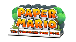 English logo for Paper Mario: The Thousand-Year Door (Nintendo Switch)