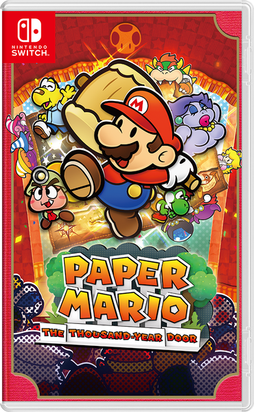File:Paper Mario The Thousand-Year Door Nintendo Switch SE box art.png
