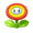 Fire Flower icon in Super Mario Maker 2 (New Super Mario Bros. U style)