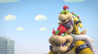 Bowser Jr., in the Super Mario Maker commercial