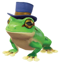 A Frog from Super Mario Odyssey.
