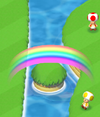The fifth Rainbow Bridge in Super Mario Run
