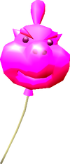 Model of a balloon from Super Mario Sunshine.
