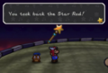 Mario takes back the Star Rod