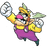 Artwork of Eagle Wario from Virtual Boy Wario Land.