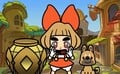 Lulu announcing her return to Luxeville's villagers