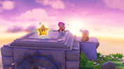 Captain Toad and Toadette in the Episode 2 prologue.
