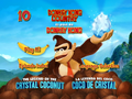 Main menu screen
