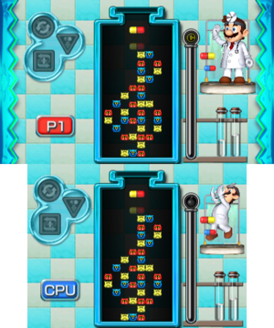 Advanced Stage 10 of Miracle Cure Laboratory in Dr. Mario: Miracle Cure