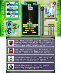Advanced Stage 7 of Miracle Cure Laboratory in Dr. Mario: Miracle Cure