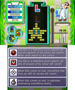 Advanced Stage 7 of Miracle Cure Laboratory in Dr. Mario: Miracle Cure