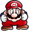 Mario squat jumping (Famicom 40th Anniversary)