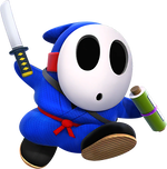 Shy Guy (Ninja) from Mario Kart Tour