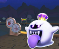 The course icon with King Boo (Luigi's Mansion)