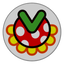 Petey Piranha's emblem from Mario Kart Tour