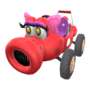 Red Turbo Birdo from Mario Kart Tour