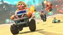 An official screenshot of Wario in Mario Kart World.