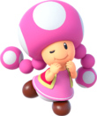 Artwork of Toadette in Mario Party Superstars