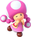 Artwork of Toadette in Mario Party Superstars