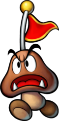 Captain Goomba is a Captain Goomba