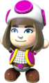 A Mii dressed as a Toad