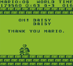 Thumbnail for "Princess Daisy Rescued" from Super Mario Land used for Nintendo Music