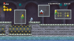 pk Demon output World 4-Castle (New Super Mario Bros. Wii) - Super Mario Wiki, the Mario  encyclopedia