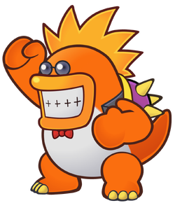 Sprite of Macho Grubba from Paper Mario: The Thousand-Year Door (Nintendo Switch)