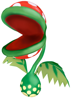 A Piranha Plant in Super Mario Sunshine.