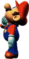Mario looking up