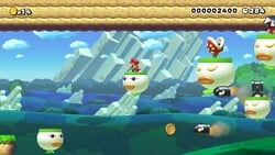 Clowning Around level in Super Mario Maker
