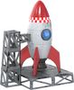Model of a Mini Rocket from Super Mario Odyssey. This object can be captured.