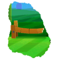 An unused scrap internally referred to as "pm_bridge01". Likely intended for an area in World 1.