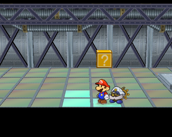 Last ? Block in X-Naut Fortress of Paper Mario: The Thousand-Year Door.