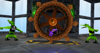 Steering wheel of K.Rool's Ship