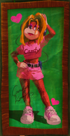 A portrait of Candy Kong in Donkey Kong Bananza: DK Island & Emerald Rush