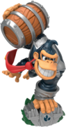 Dark Turbo Charge Donkey Kong figurine