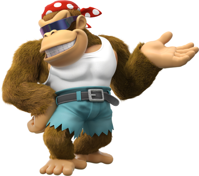 File:Funky Kong Artwork - Donkey Kong Country Tropical Freeze.png